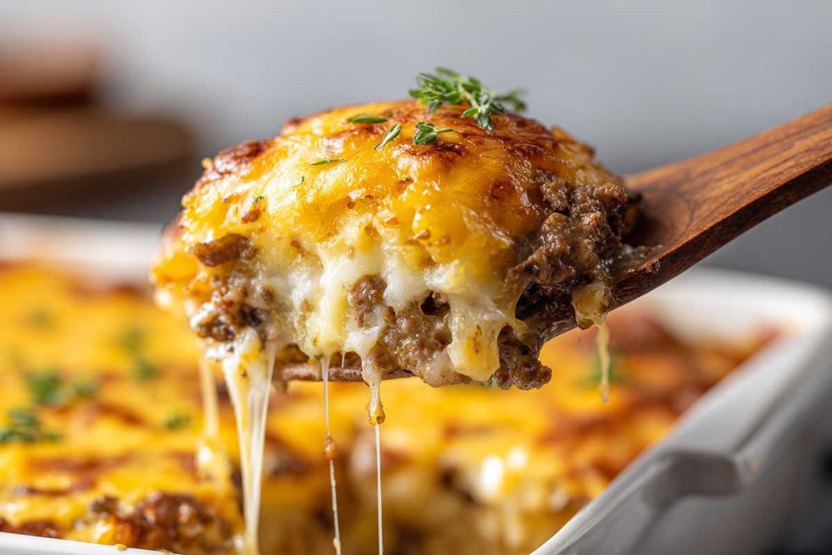 Hamburger Hashbrown Casserole Recipe