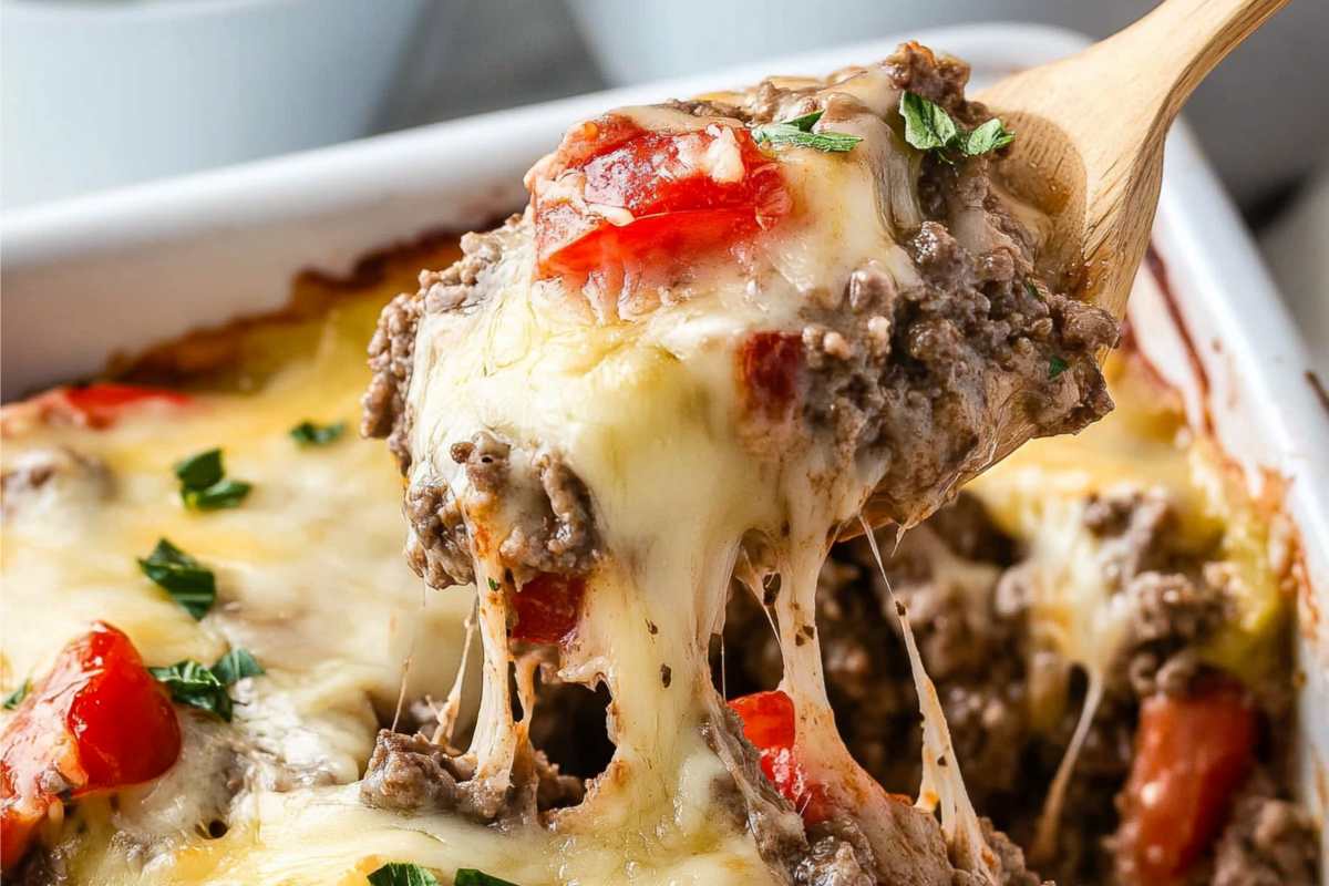 Philly Cheesesteak Casserole Recipe